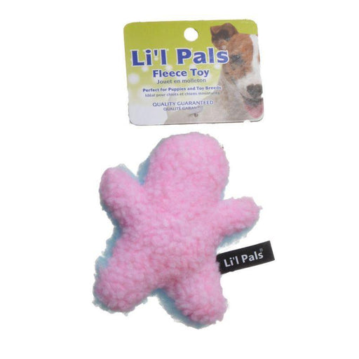 Li'l Pals Plush Man Dog Toy - 076484842030