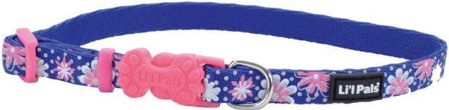 Li'L Pals Reflective Collar - Flowers with Dots - 076484162527