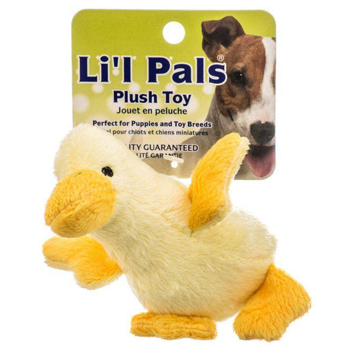 Lil Pals Ultra Soft Plush Dog Toy - Duck - 076484799013