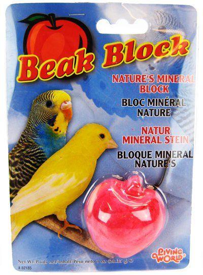 Living World Beak Block - Nature's Minerals - Apple - 080605821859