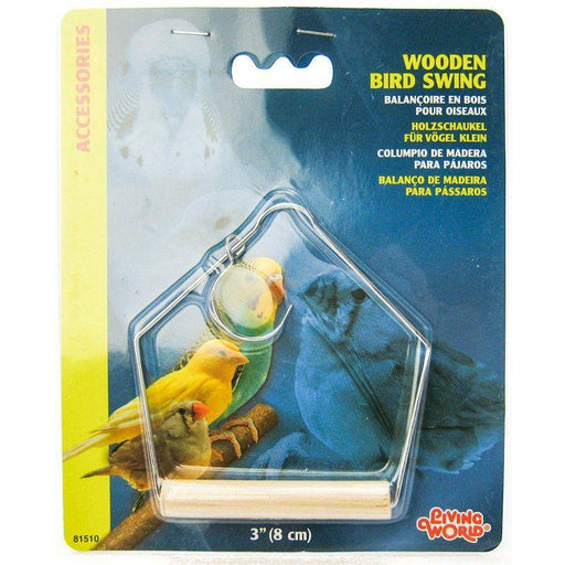 Living World Wood Perch Bird Swings - 080605815100