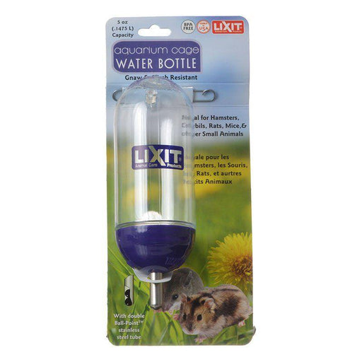 Lixit Aquarium Cage Water Bottle Clear - 076711008505