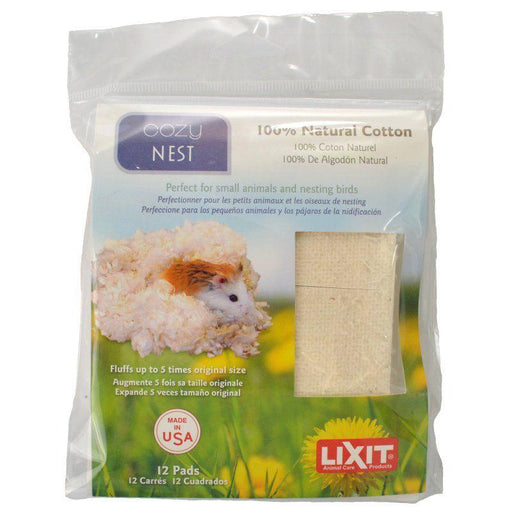 Lixit Cozy Nest Natural Cotton Bedding - 076711006105