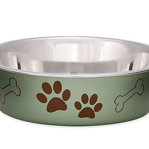 Loving Pets Artichoke Bella Bowl - 842982074675