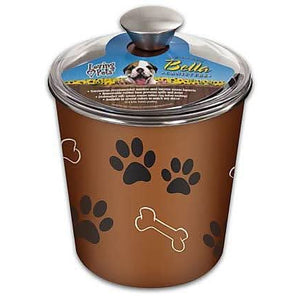 Loving Pets Bella Canister Copper Treat Holder - 842982074828