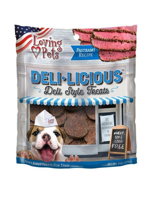 Loving Pets Deli-licious Pastrami Recipe Dog Treats - 842982080805