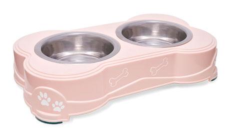 Loving Pets Dolce Diner Dishes-Bowl-Pink - 842982075511