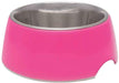 Loving Pets Hot Pink Retro Bowl - 842982071308
