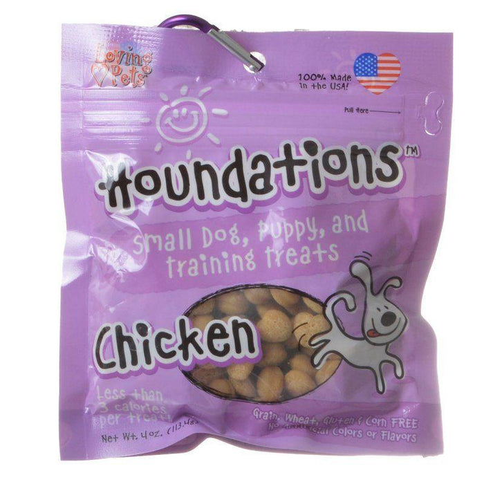 Loving Pets Houndations Training Treats - Chicken - 842982081505