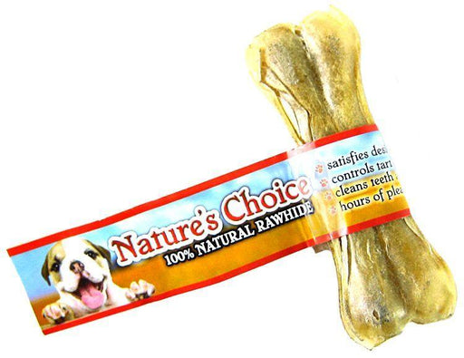 Loving Pets Nature's Choice 100% Natural Rawhide Pressed Bones - 842982047044