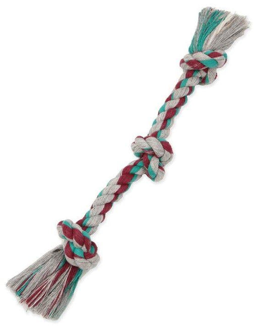 Mammoth Cottonblend Color 3 Flossing Rope Dog Toy - 746772200100