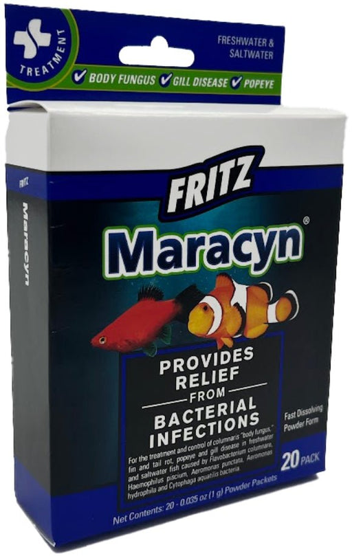 Mardel Maracyn Antibacterial Aquarium Medication - Powder - 080531460009