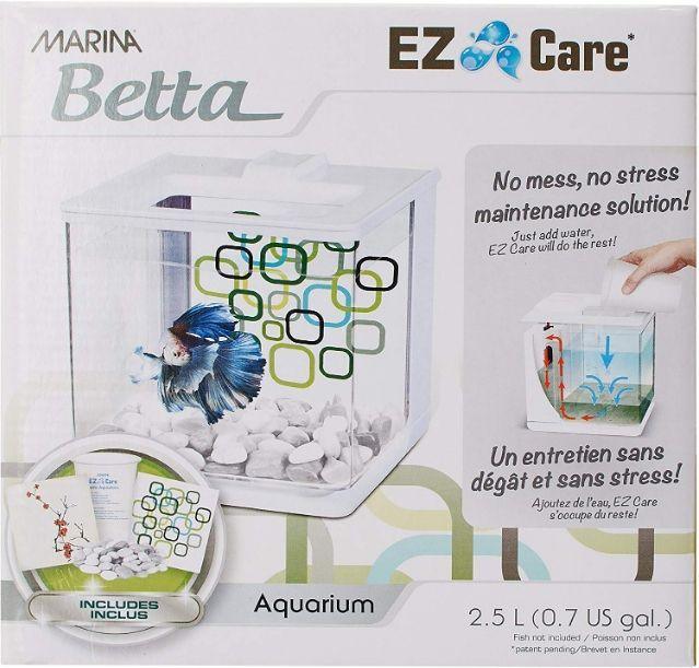Marina Betta EZ Care Aquarium Kit - 015561133579