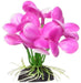 Marina Betta Pink Orchid Aquarium Plastic Plant - 015561120814