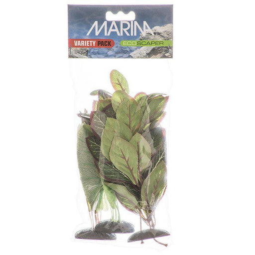 Marina EcoScaper Silk Aquarium Plant Variety Pack - 080605101456