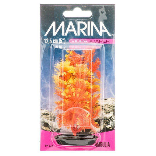 Marina Vibrascraper Ambulia Plant - Orange & Yellow - 080605105324