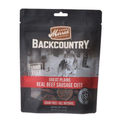 Merrick Backcountry Great Plains Real Beef Sausage Cuts - 022808786047
