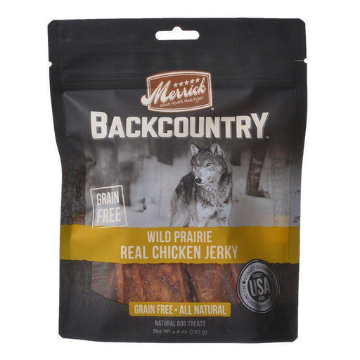 Merrick Backcountry Wild Prairie Real Chicken Jerky - 022808786023