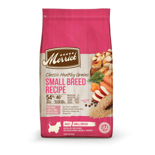 Merrick Classic Healthy Grains Small Breed Recipe Dry Dog Food - 022808353157