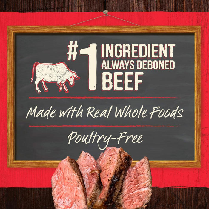 Merrick Grain Free 96% Real Beef, Lamb & Buffalo Canned Dog Food - 00022808103349