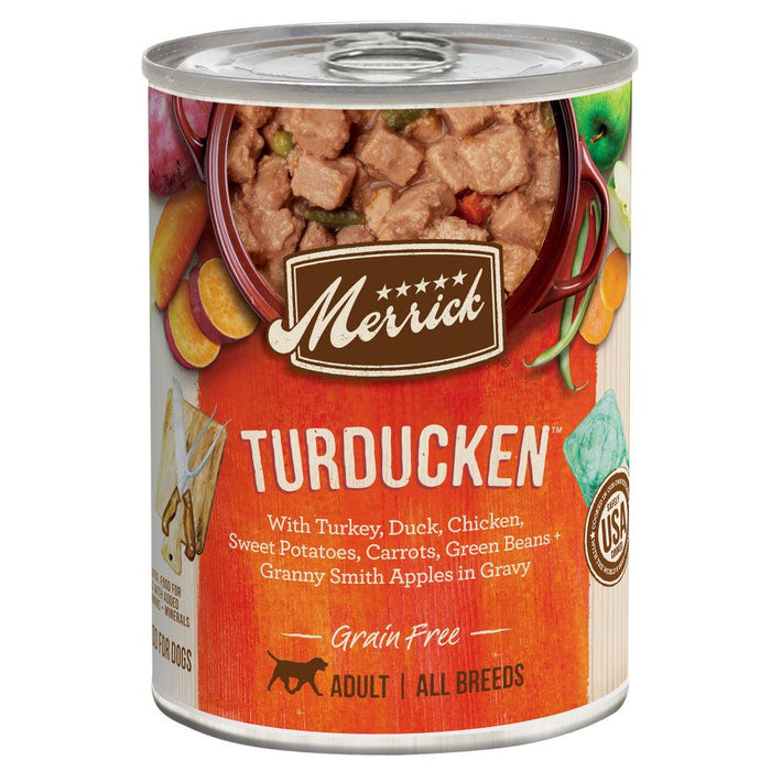 Merrick Grain Free Turducken Canned Dog Food - 022808102663