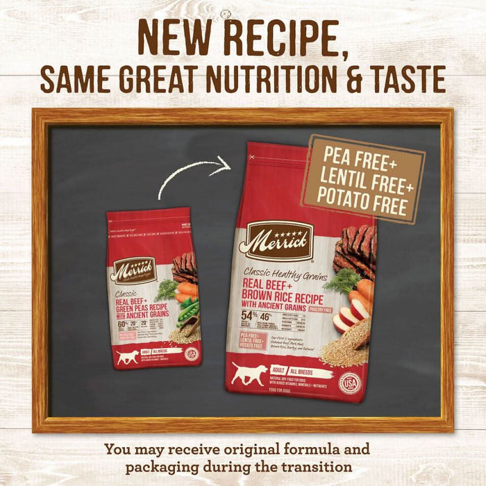 Merrick Healthy Grains Premium Adult Dry Dog Food, Wholesome And
