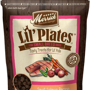 Merrick Lil' Plates Grain Free Small Salmon Dog Treats - 022808260530