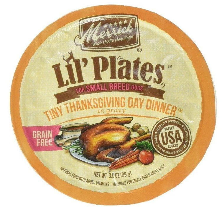Merrick Lil Plates Grain Free Tiny Thanksgiving Day Dinner - 022808260202