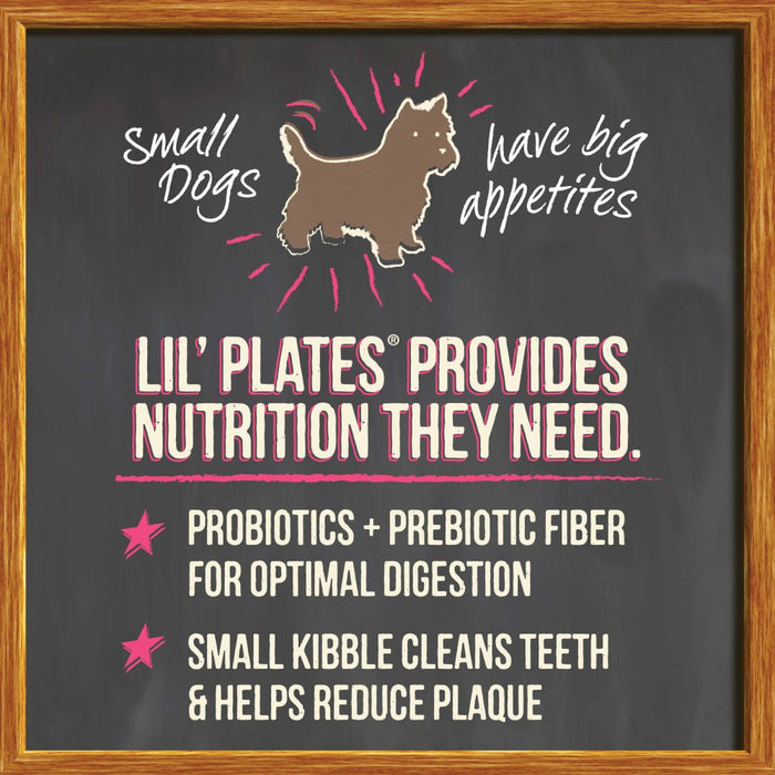 Merrick Lil Plates Small Breed Dog Food Grain Free Real Chicken & Sweet Potato Recipe Small Dog Food - 022808384182