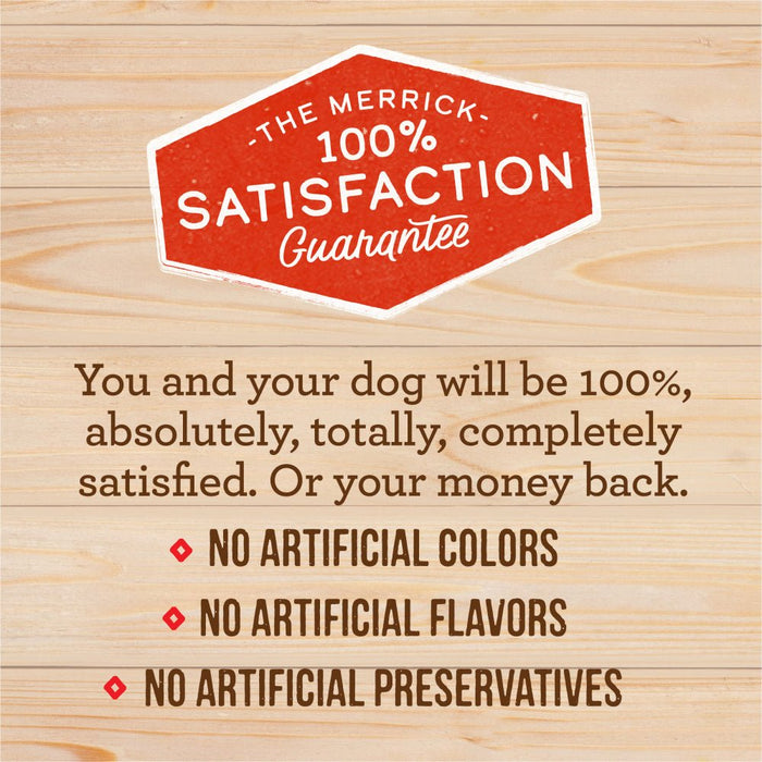 Merrick Premium Grain Free Dry Adult Dog Food Wholesome And Natural Kibble Real Texas Beef And Sweet Potato - 022808384786