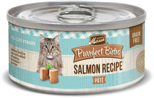 Merrick Purrfect Bistro Salmon Pate Grain Free Canned Cat Food - 10022808382567