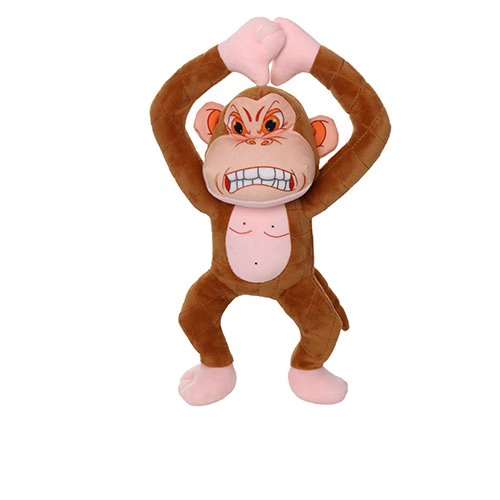 Mighty Angry Animals Monkey Dog Toy - 180181909122