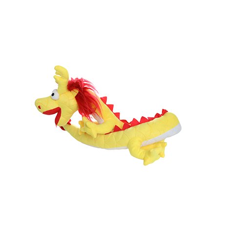 Mighty Dragon Yellow Dog Toy - 180181906930