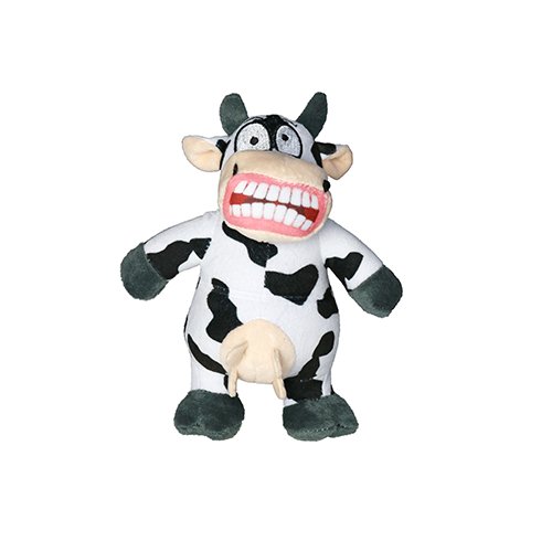 Mighty Junior Angry Animals Cow Dog Toy - 180181910449