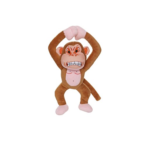 Mighty Junior Angry Animals Monkey Dog Toy - 180181909139