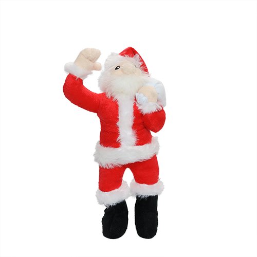 Mighty Junior Arctic Santa Dog Toy - 180181907890