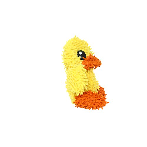 Mighty Junior Microfiber Ball Duck Dog Toy - 180181909924