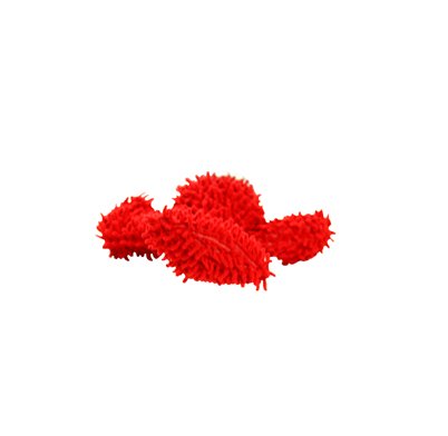 Mighty Junior Microfiber Ball Lobster Dog Toy - 180181908828