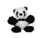 Mighty Junior Microfiber Ball Panda Dog Toy - 180181909948