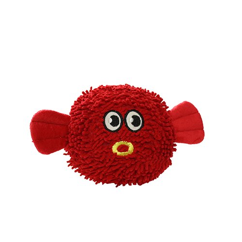 Mighty Microfiber Ball Med Blowfish Dog Toy - 180181020681