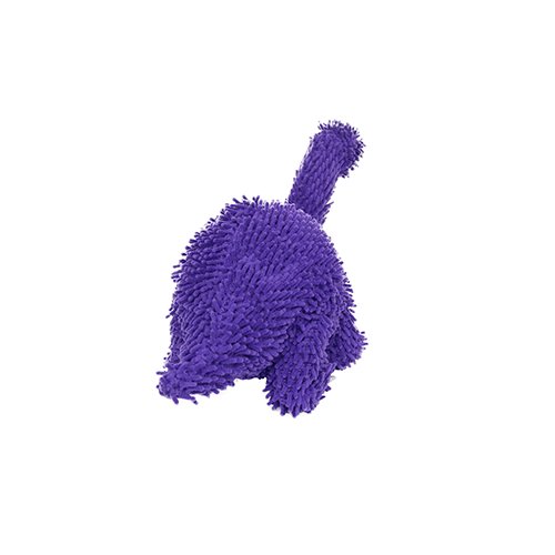 Mighty Microfiber Ball Med Brachiosaurus Purple Dog Toy - 180181024238