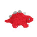 Mighty Microfiber Ball Med Stegosaurus Red Dog Toy - 180181024214