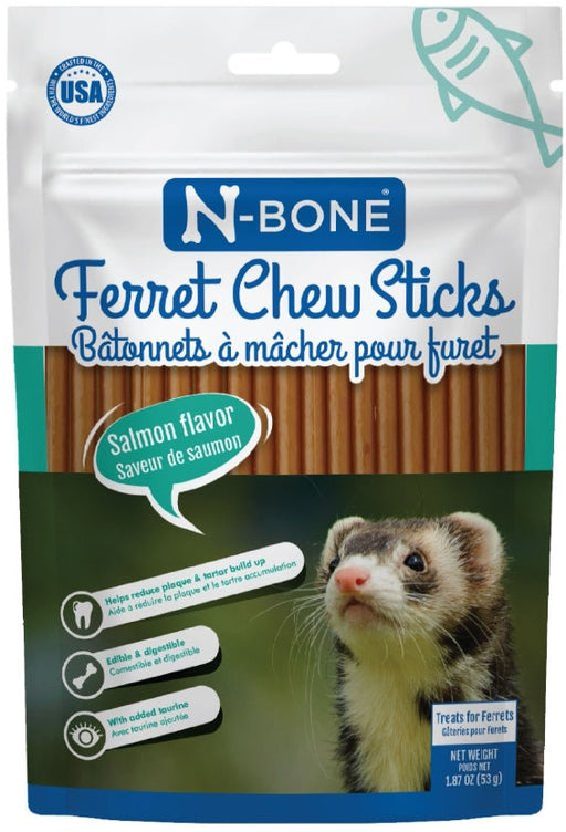 N-Bone Ferret Chew Treats - Salmon Flavor - 657546111372