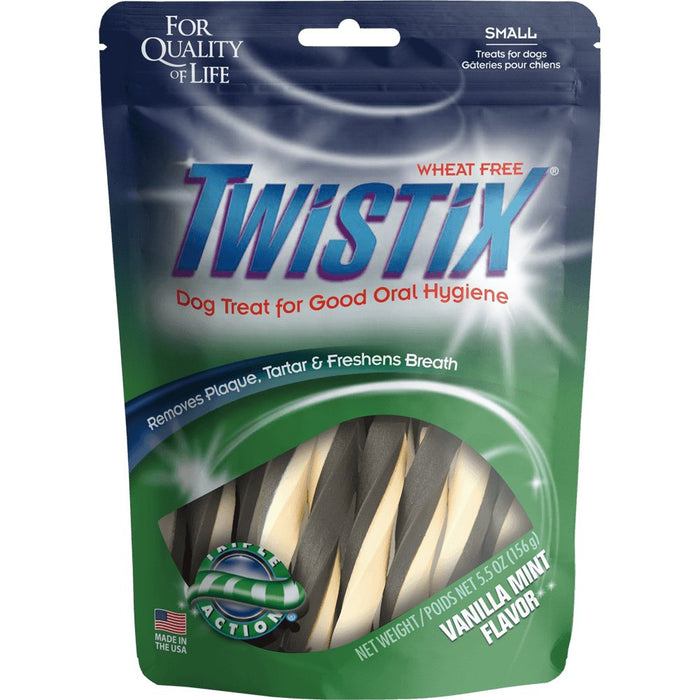 N-Bone Twistix Vanilla Mint Dental Dog Treats - 657546200700