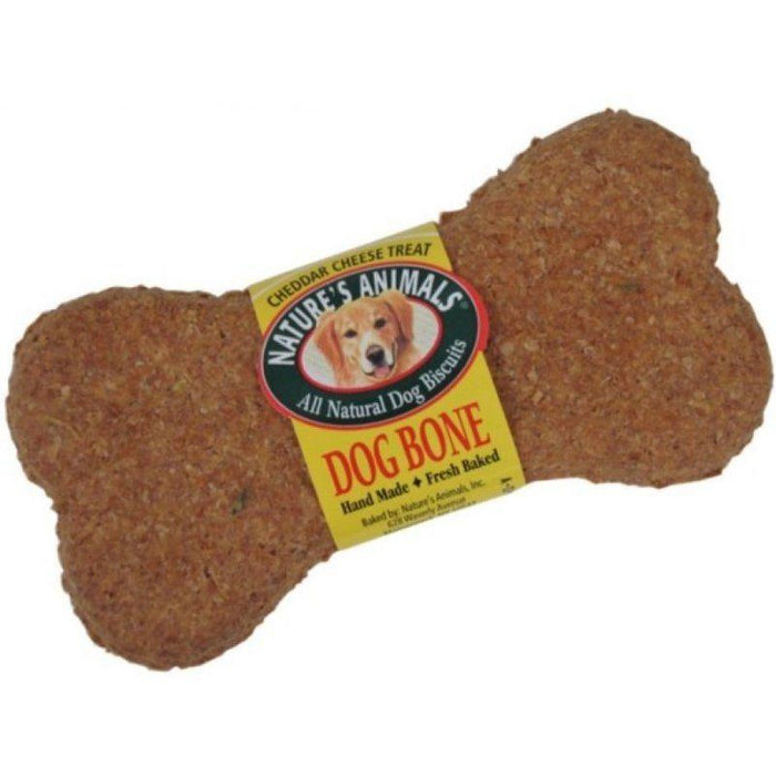 Natures Animals All Natural Dog Bone - Cheddar Cheese Flavor - 758632004858