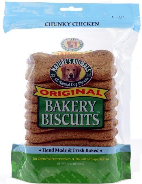 Natures Animals Original Bakery Buscuits Chunky Chicken - 758632006029