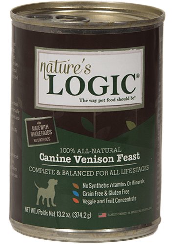 Nature's Logic Canine Venison Feast Canned Dog Food - 858155001034
