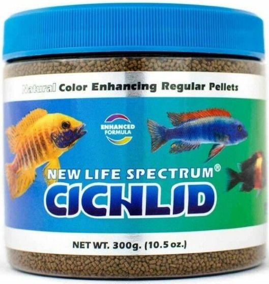 New Life Spectrum Cichlid Food Regular Sinking Pellets - 817987021252