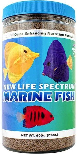 New Life Spectrum Marine Fish Food Regular Sinking Pellets - 817987021160