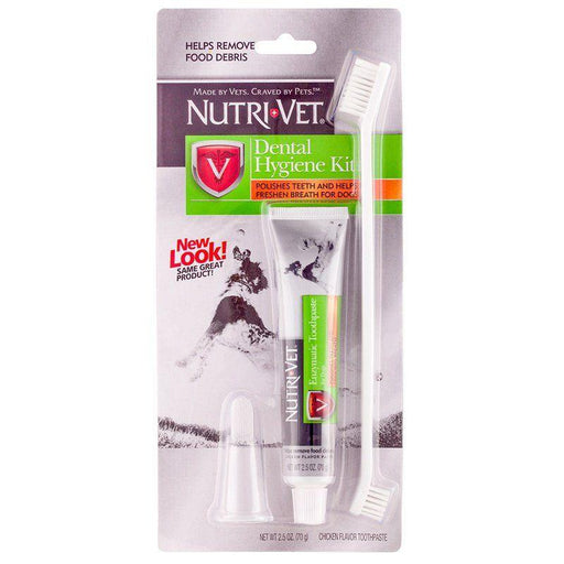 Nutri-Vet Dental Hygene Kit for Dogs - 669125874912